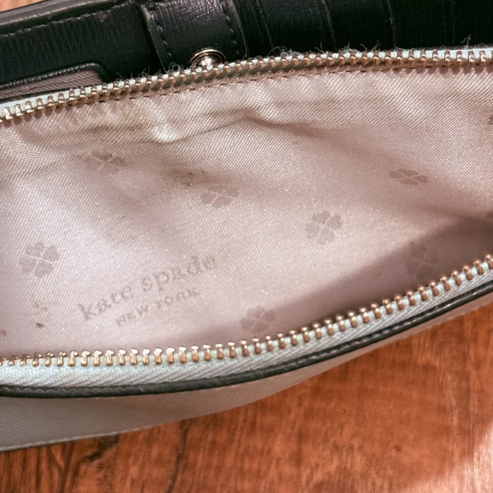 Kate Spade Spencer Continental Wristlet  Wallet Frosted‎ Spearmint Multi Blue
